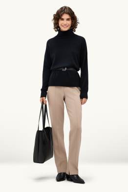 Pantalons de tela - high waist - skinny fit