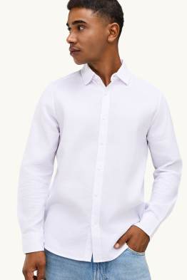 Camisa - regular fit - Kent - texturada