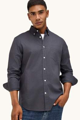 Chemise - regular fit - col button-down