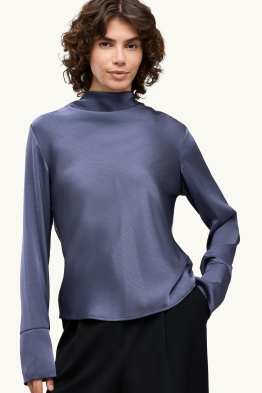 Satijnen blouse