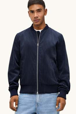 Corduroy bomber jacket
