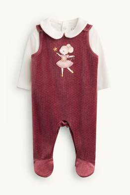 Little mouse - romper set - 2 piece