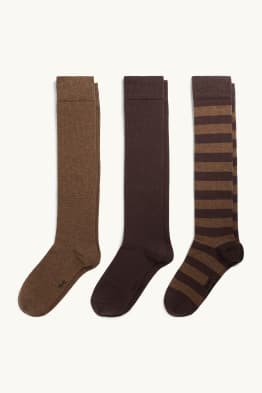 Paquet de 3 - mitjons fins als genolls