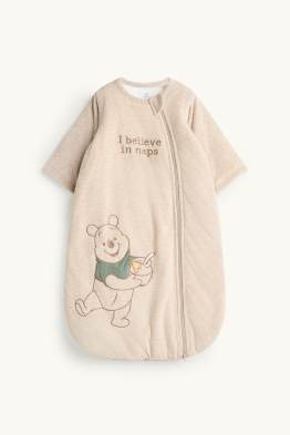 Winnie de Pluș - sac de dormit din velur pentru bebeluși - 6-18 luni - 3,5 TOG