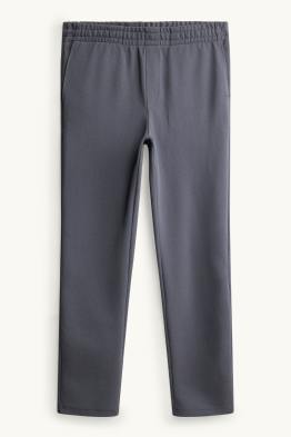 Pantalon de jogging - regular fit - finition texturée