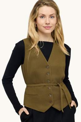 Gilet sans manches de bureau - slim fit