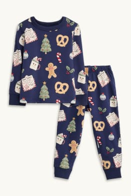 Mini Me - Kinder-Weihnachts-Pyjama - 2 teilig