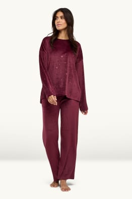 Pyjama - ribstof