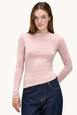 Langarmshirt - Slim Fit