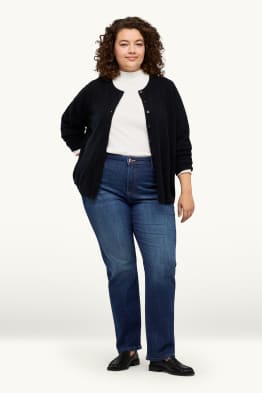 Straight jeans - talie medie - LYCRA®