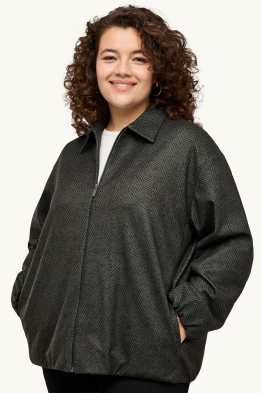 Bomber jacket - patterned