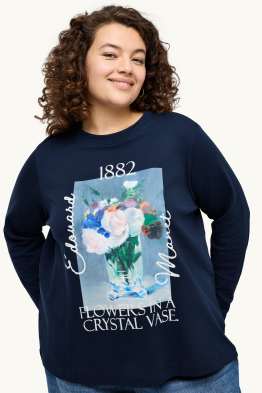 Tričko s dlouhým rukávem - regular fit - Édouard Manet