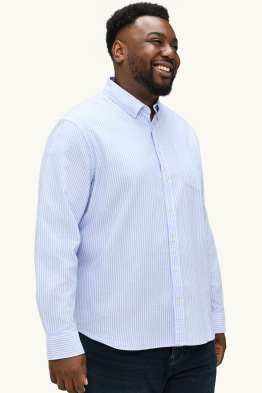 Chemise - regular fit - col button-down - à rayures