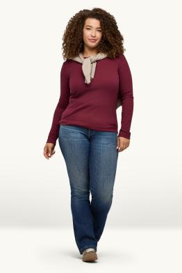 Bootcut jean - mid waist