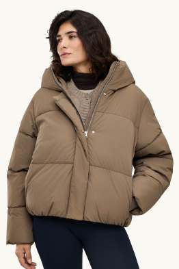 Doudoune avec capuche - doublée - finition déperlante