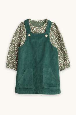 Blümchen - Baby-Outfit - 2 teilig