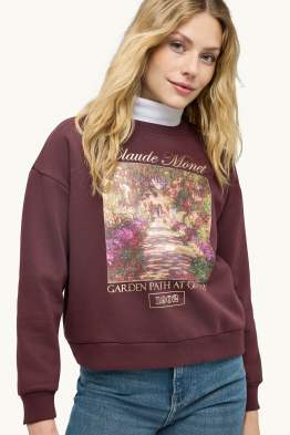 Sweatshirt - glanseffect - Claude Monet