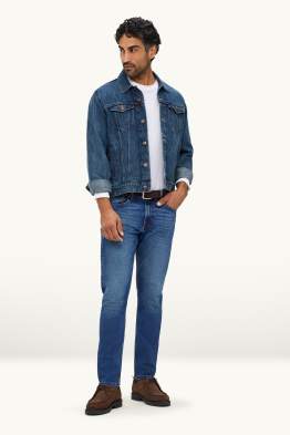 Slim tapered jeans