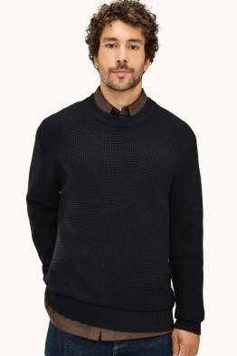 Maglione - tessuto tramato