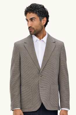 Americana combinable - regular fit - de quadres