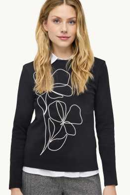Tricou cu mânecă lungă - regular fit