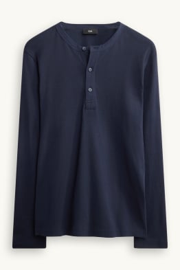 Tricou henley - regular fit