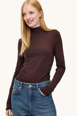 Haut à manches longues - slim fit