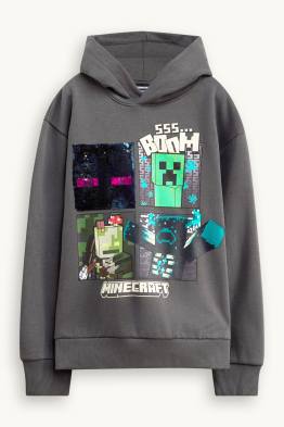 Minecraft - dessuadora amb caputxa
