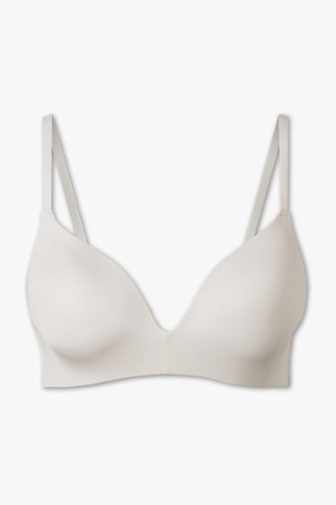Femmes - Soutien-gorge sans armatures - ampliforme - blanc