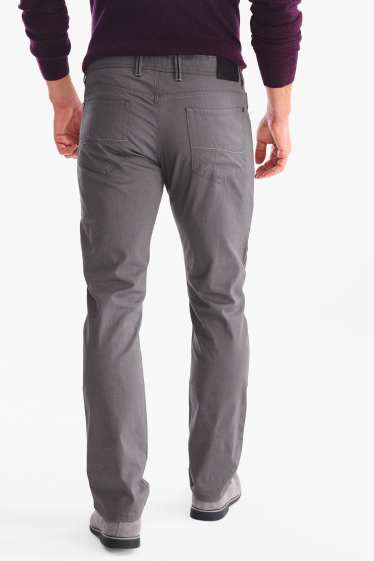 Herren - Hose - Regular Fit - dunkeljeansgrau