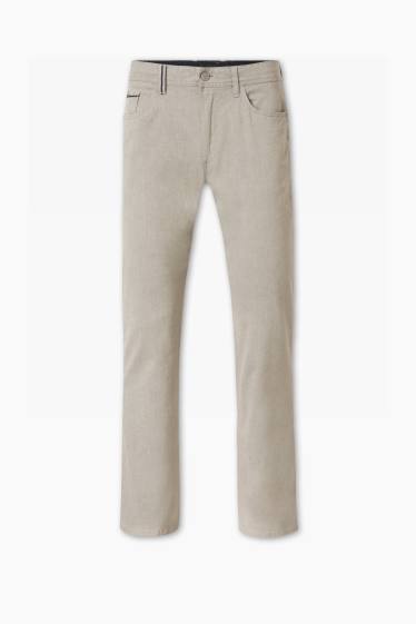 Herren - Hose - Regular Fit - taupe