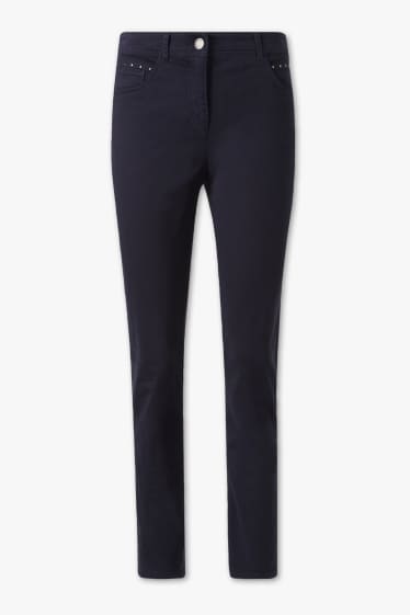 Women - Trousers - dark blue