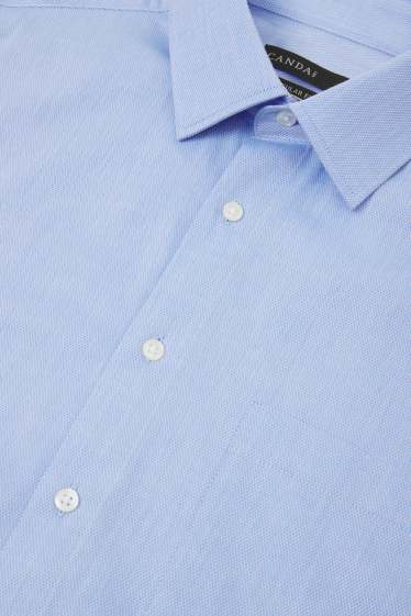 Heren - Business-overhemd - Regular Fit - Kent - lichtblauw
