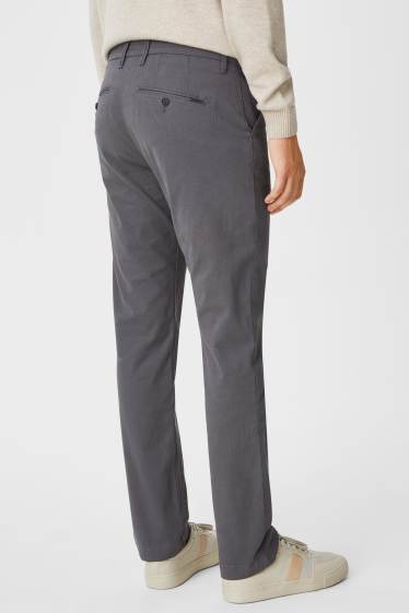 Hommes - Chino - regular fit - gris