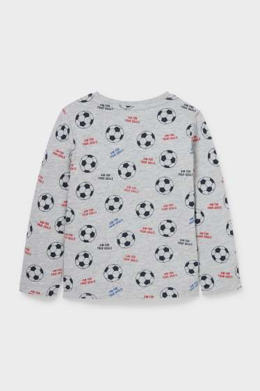 Children Boys - Long sleeve T-shirt - light gray-melange