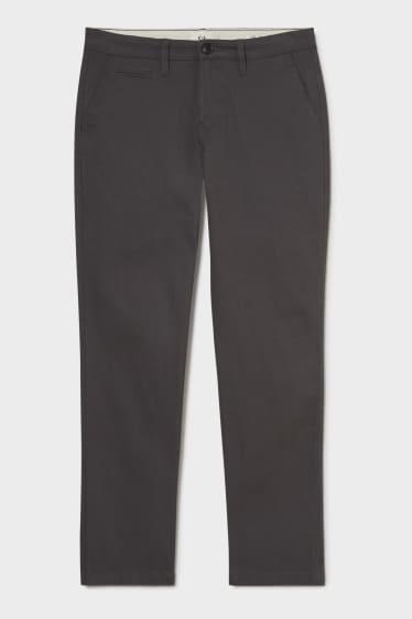 Hommes - Chino - regular fit - graphite