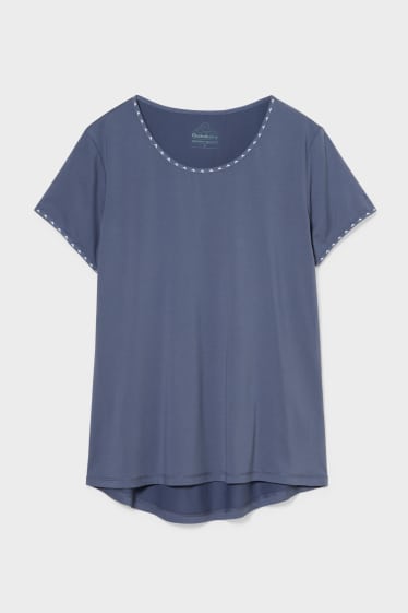 Damen - Funktions-T-Shirt - blau