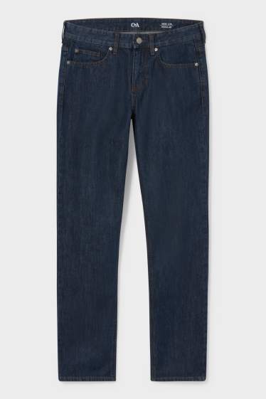 Herren - Regular Jeans - dunkeljeansblau