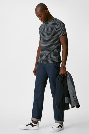 Herren - Regular Jeans - dunkeljeansblau