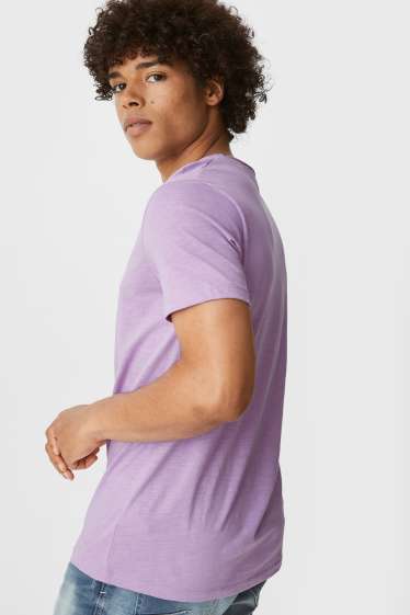 Uomo - CLOCKHOUSE - t-shirt - viola chiaro