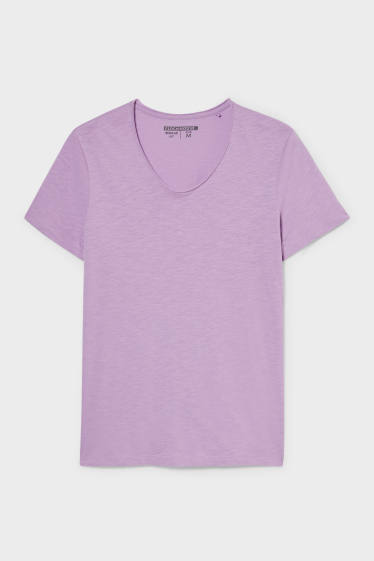 Uomo - CLOCKHOUSE - t-shirt - viola chiaro
