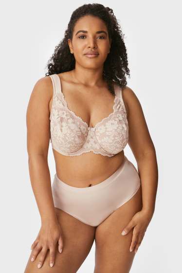 Damen - Multipack 2er - Slip - beige