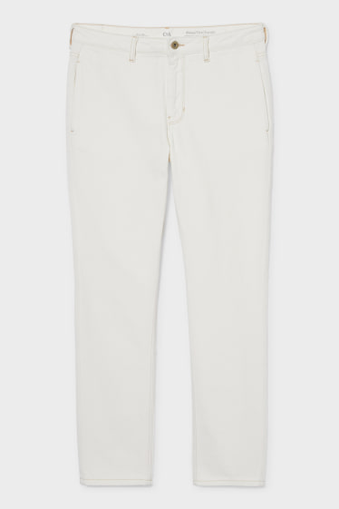 Women - Slim jeans - white