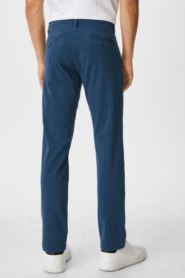 Herren - Chino - Slim Fit - Flex - LYCRA® - dunkelblau