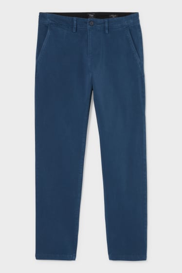 Herren - Chino - Slim Fit - Flex - LYCRA® - dunkelblau