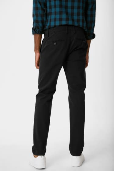 Men - Chinos - regular fit - black