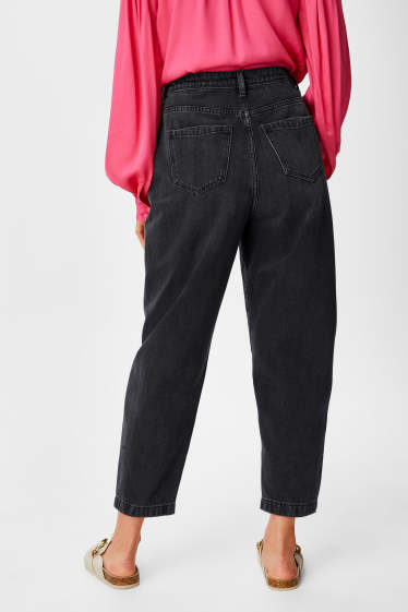 Women - Balloon jeans - denim-dark gray