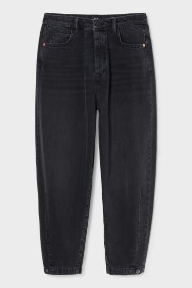 Women - Balloon jeans - denim-dark gray