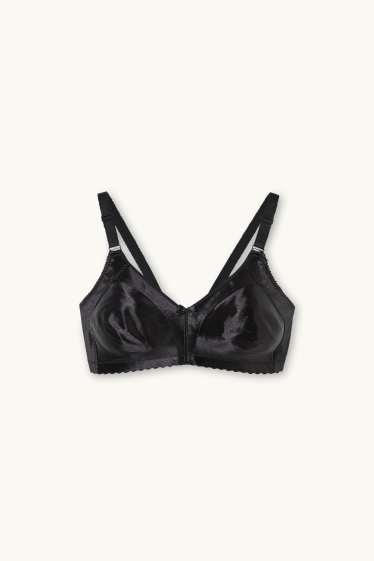 Damen - Minimizer BH - glänzend - schwarz