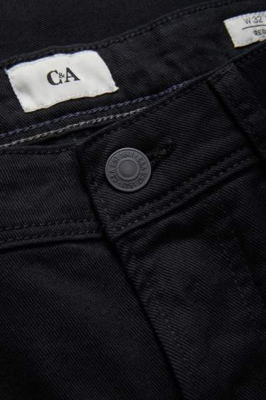 Herren - Hose - Regular Fit - schwarz